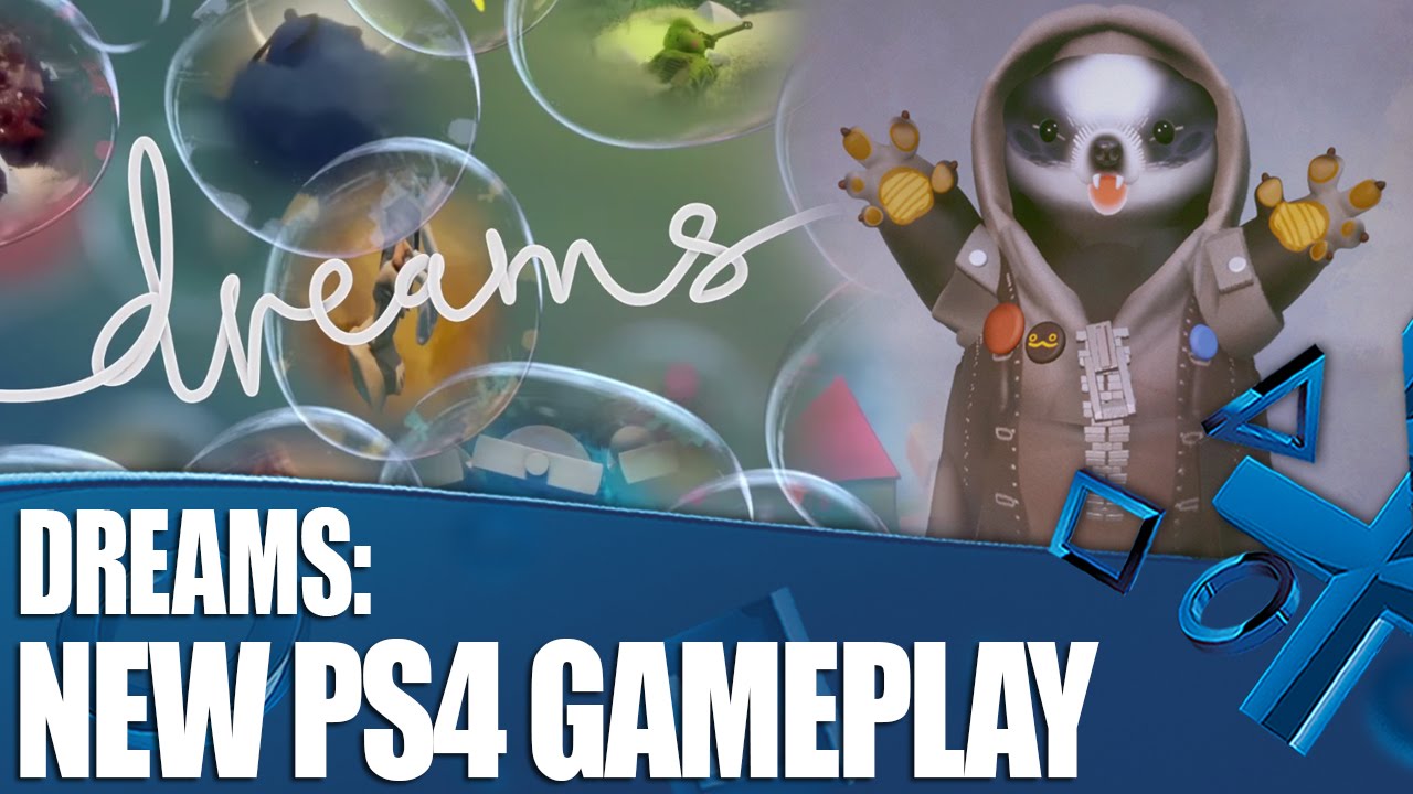 Dreams: New PS4 Gameplay - We build Delsin with MediaMolecule!
