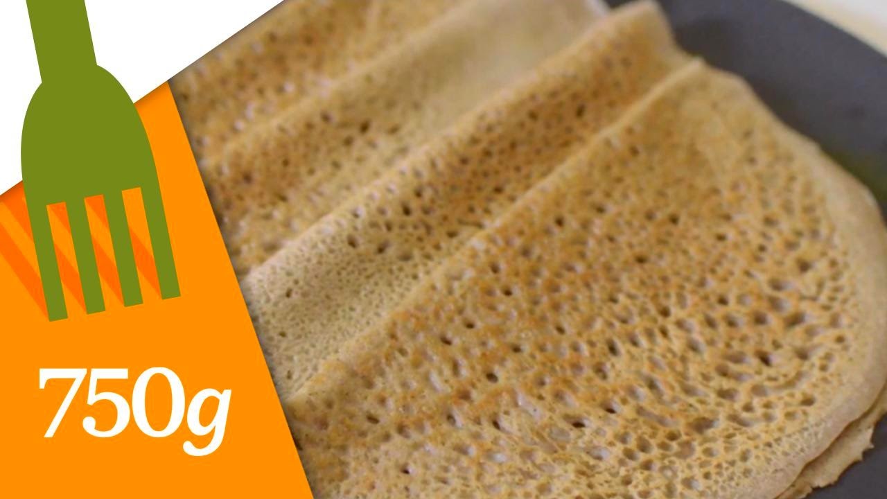 Recette de Galettes au sarrasin - 750g