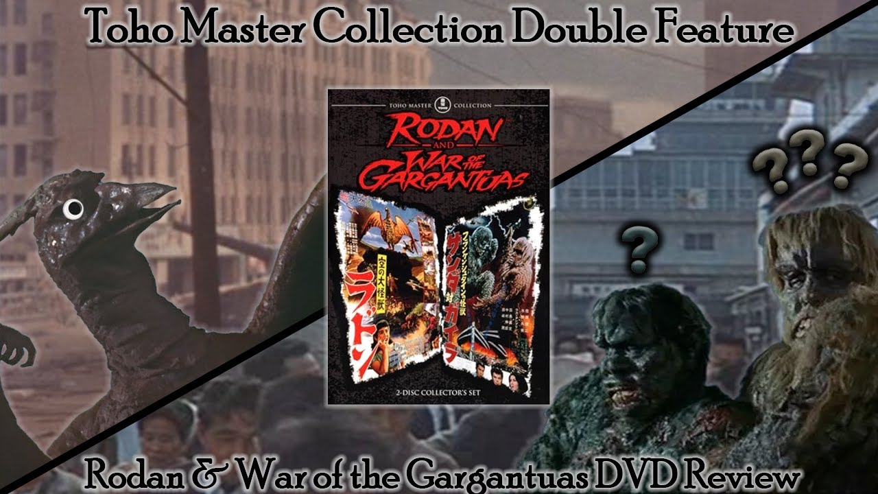 Rodan/War of the Gargantaus DVD 2 Pack Review! (Toho Master Collection)