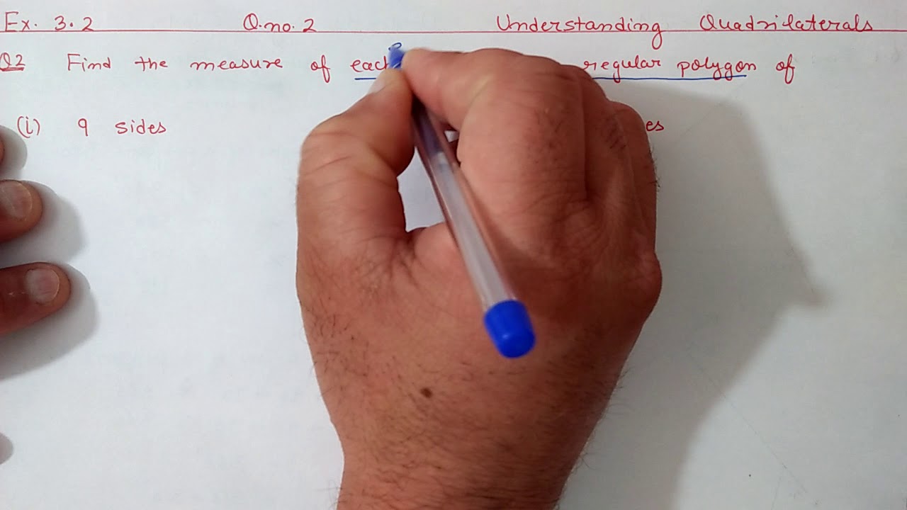 Ex.3.2 (Q.1,2,3,4) Chapter:3 Understanding Quadrilaterals | Ncert Maths Class 8 | Cbse