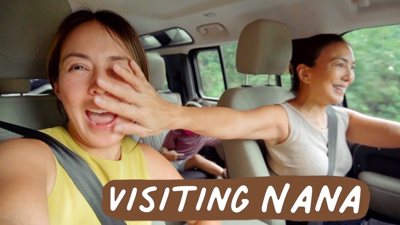 Visiting their new cousin + A Day with Nana in Antipolo!