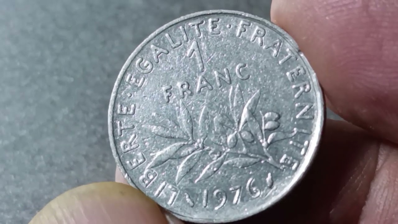 1976 French 1 Franc Coin Explained: Mintage, Value, and Rare Errors#1976OneFranc #FrenchCoin 
