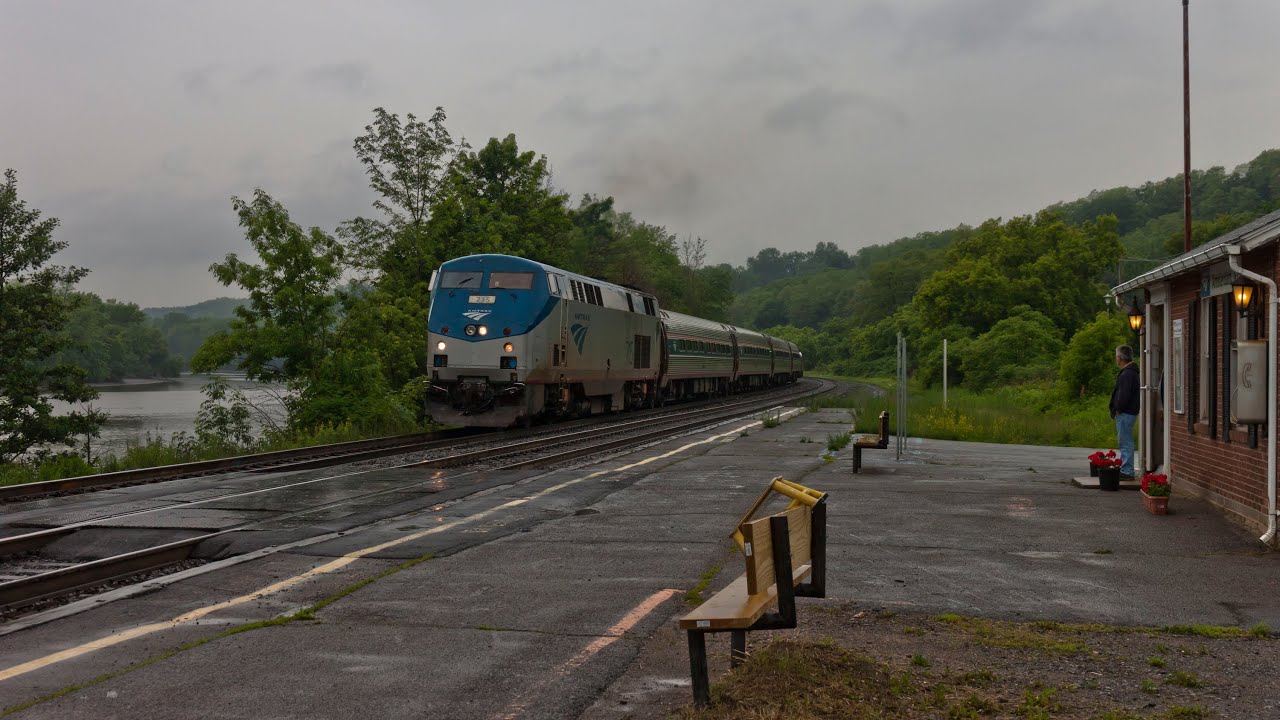 HD: Rainy Day on the Mohawk Sub - Part 1 - 6-13-13