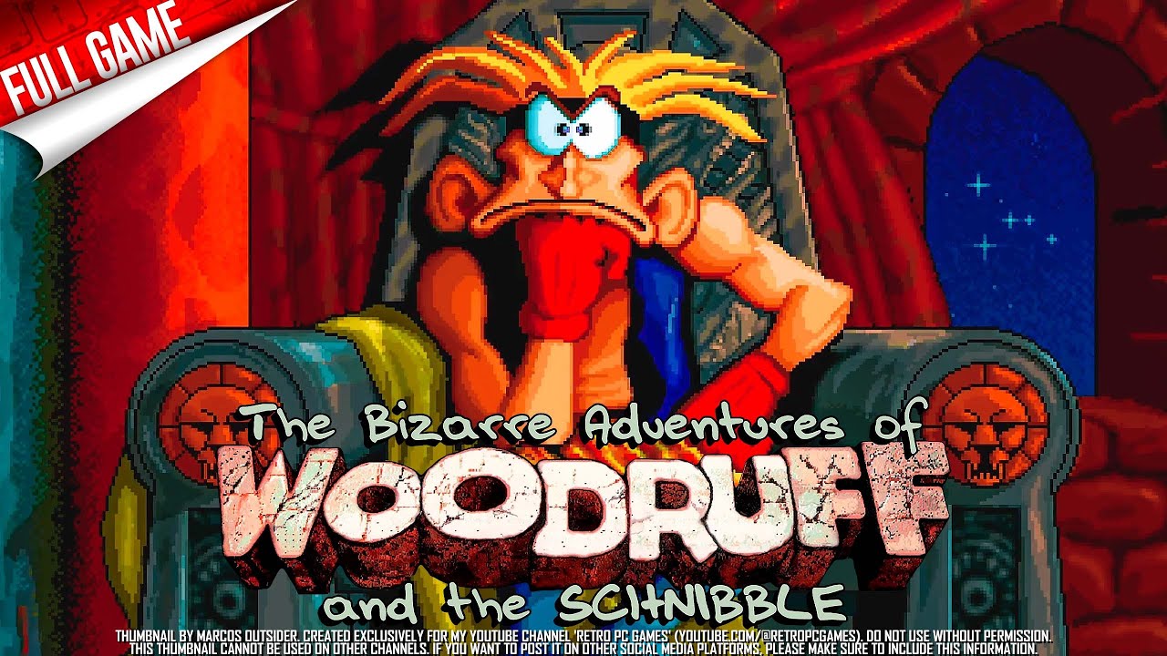 The Bizarre Adventures of Woodruff and the Schnibble (PC Windows 3.x, 1995) Longplay