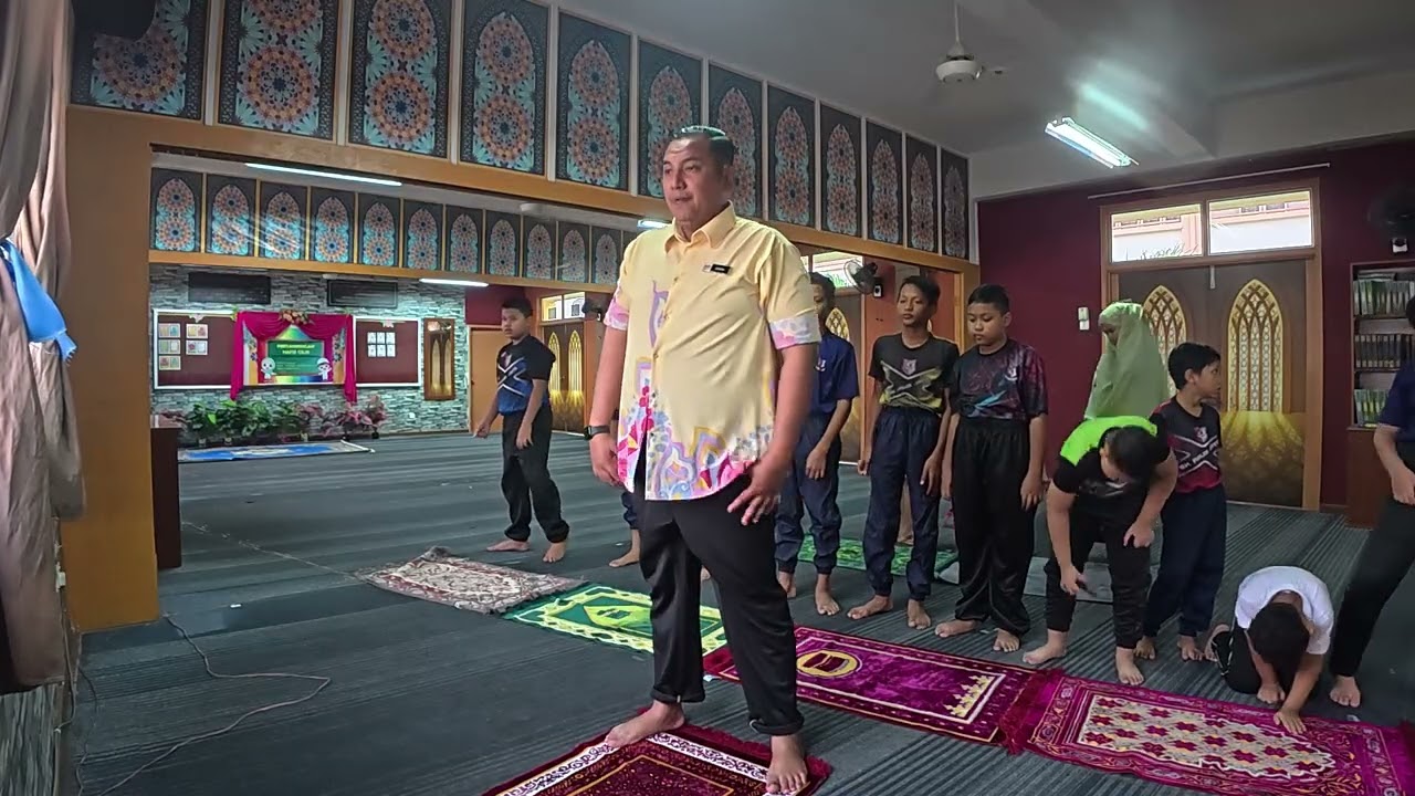 Mengajar Anak Murid Berwuduk, Solat Sunat Dhuha & Solat Sunat Hajat