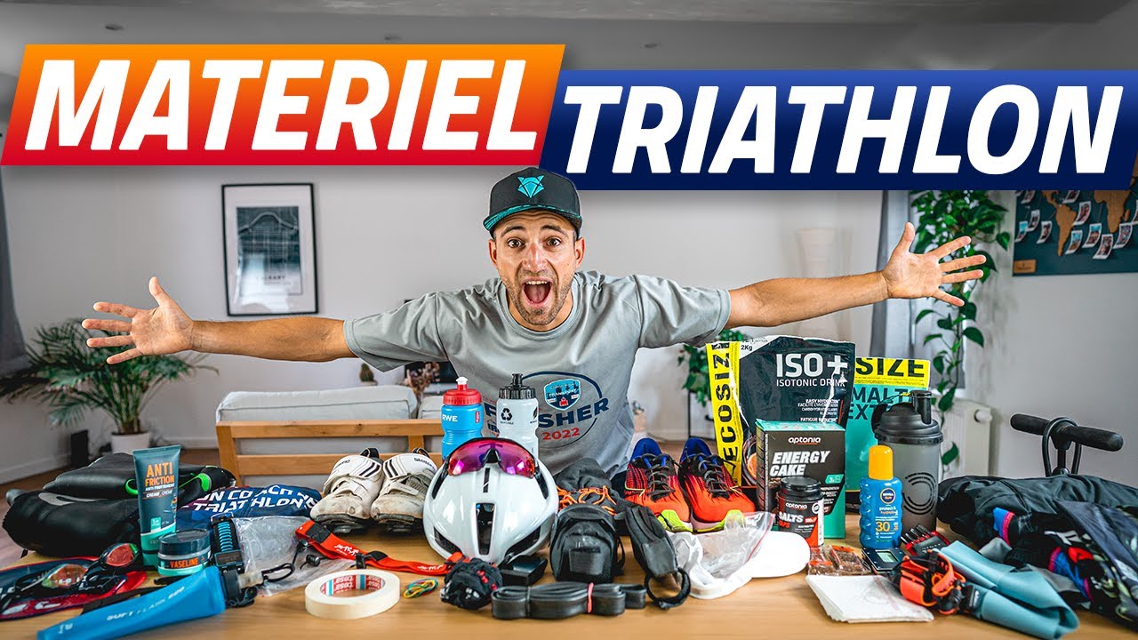 Quel matériel pour un triathlon? Liste COMPLÈTE pour triathlon courte distance - Half & Ironman