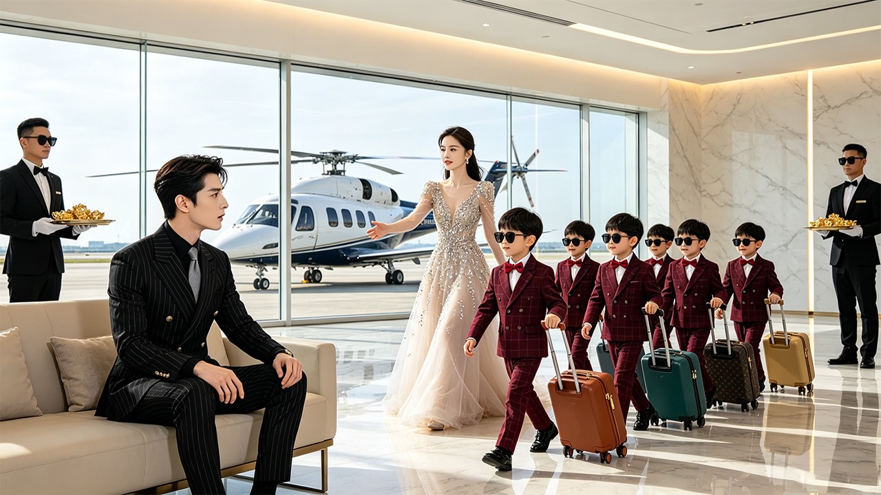 👶She Returned After 6 Years with His 6 Kids&mdash;The CEO Discovered He Was Their Dad 💖#drama   #movie
