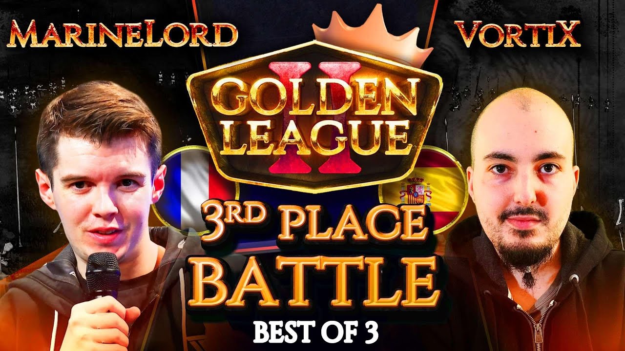 ⭐ MarineLorD vs VortiX: Golden League II - Bronze Match