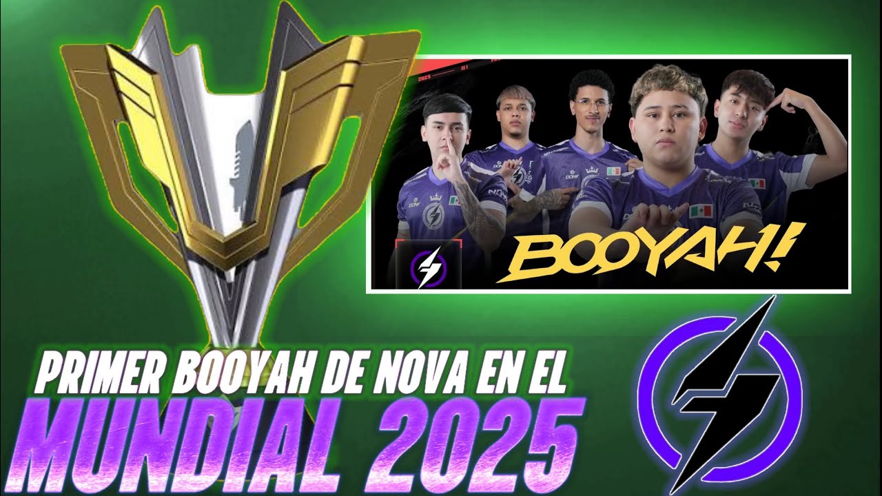 EL PRIMER BOOYAH DE NOVA LEGIÓN⚡️💜💥SORPRENDIO AL MUNDO ENTERO😱🌎||Global finals2025🔥#jfgames50k 
