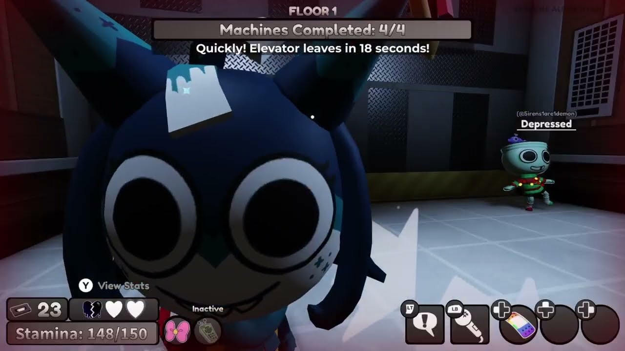 Dandy's World floor 23 trio (old personal best)