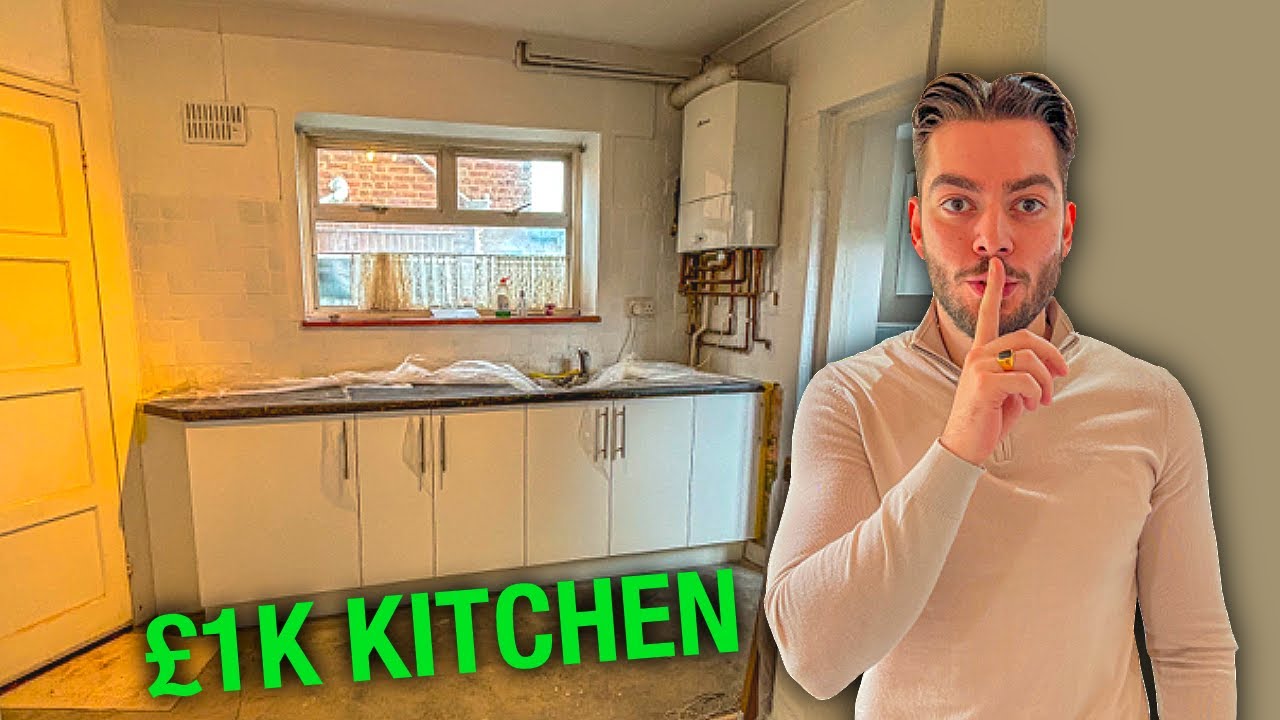 MY BRAND NEW KITCHEN REFURBISHMENT FOR ONLY £1K