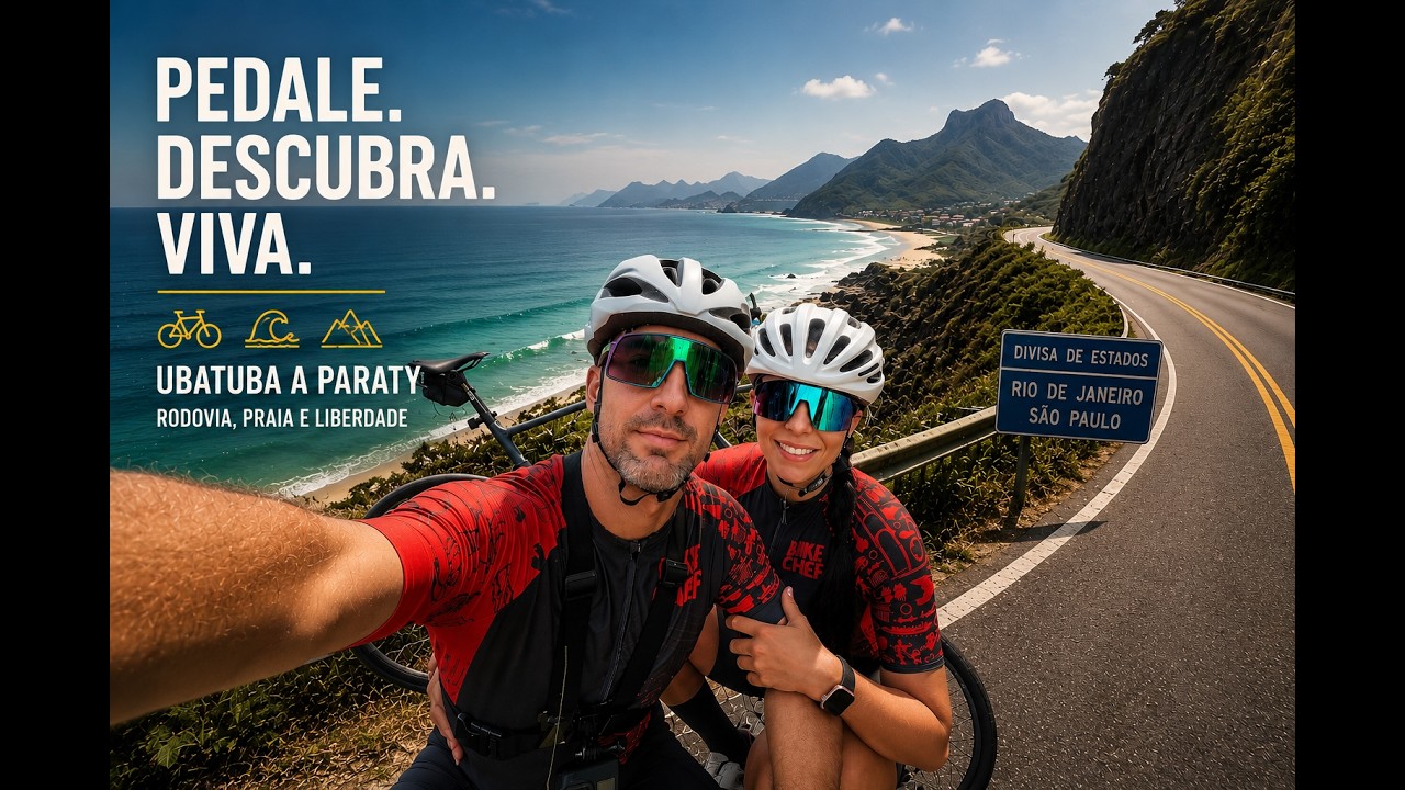 RIO SANTOS DE BIKE - DE UBATUBA/SP A PARATY/RJ | CANAL BIKE CHEF