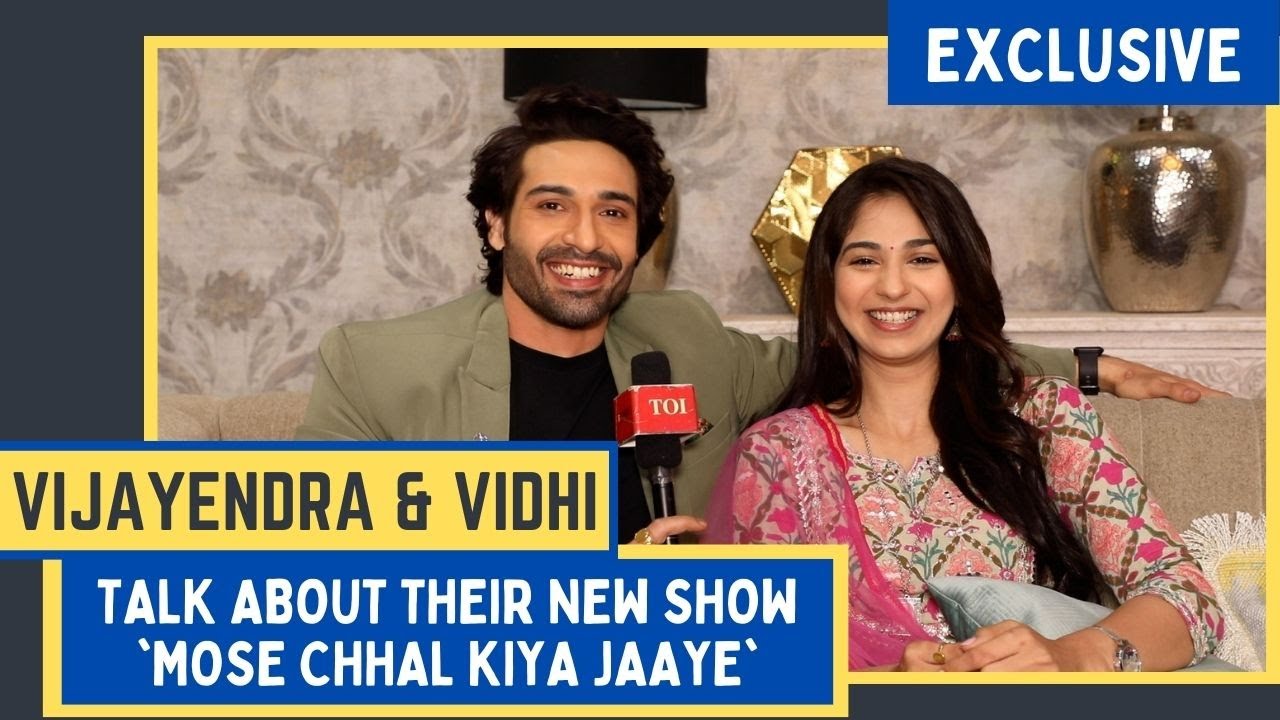 Vijayendra Kumeria, Vidhi Pandya on working together after Udaan in Mose Chhal Kiya Jaaye