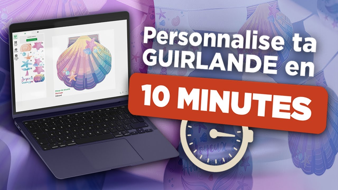 Créez votre guirlande personnalisée en 10 minutes seulement