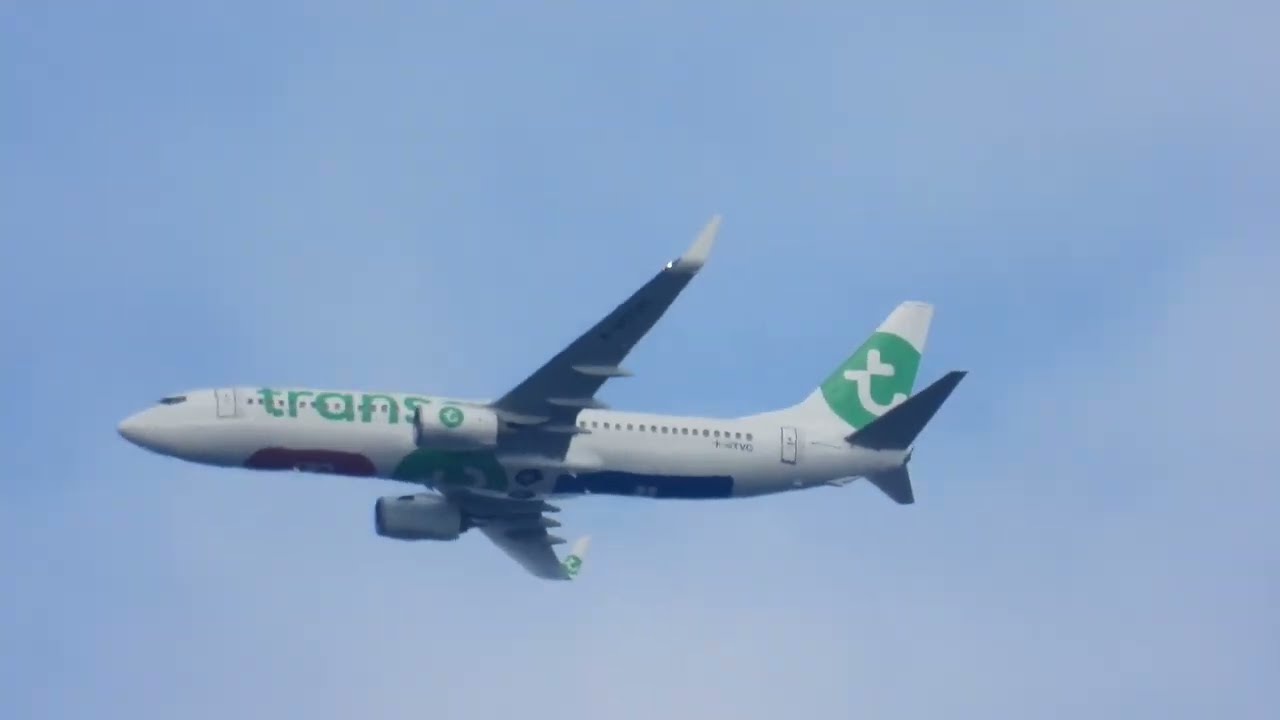 High Altitude Approaches to Paris Orly | B737 Transavia, A320 Air Corsica & More