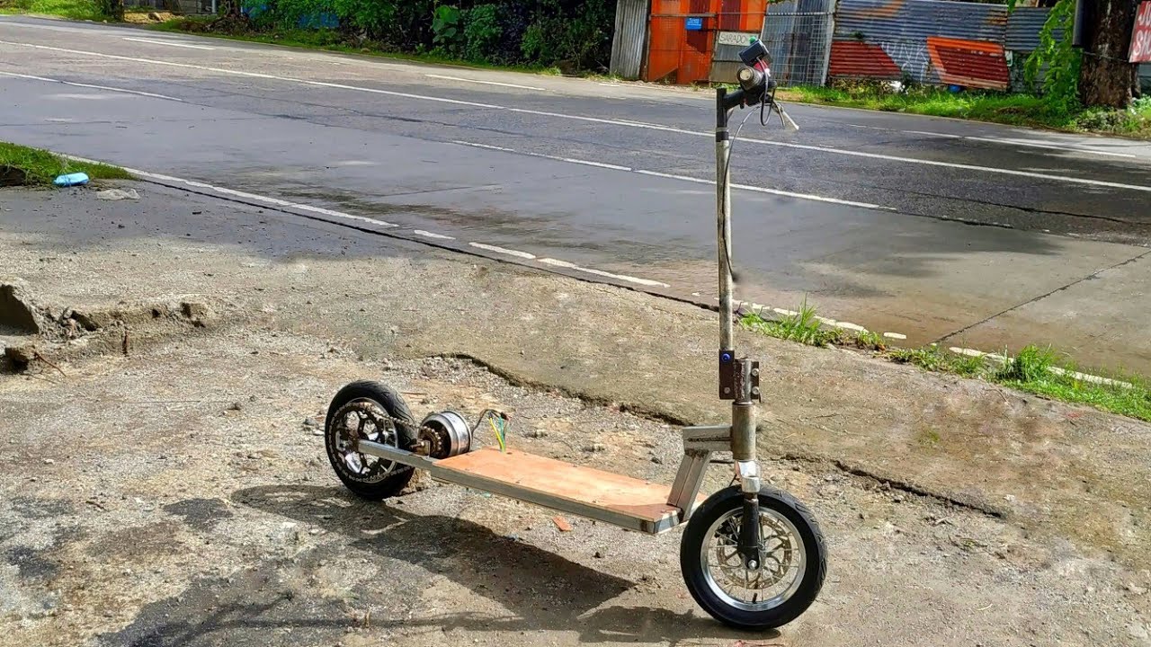 How to make 72v electric scooter