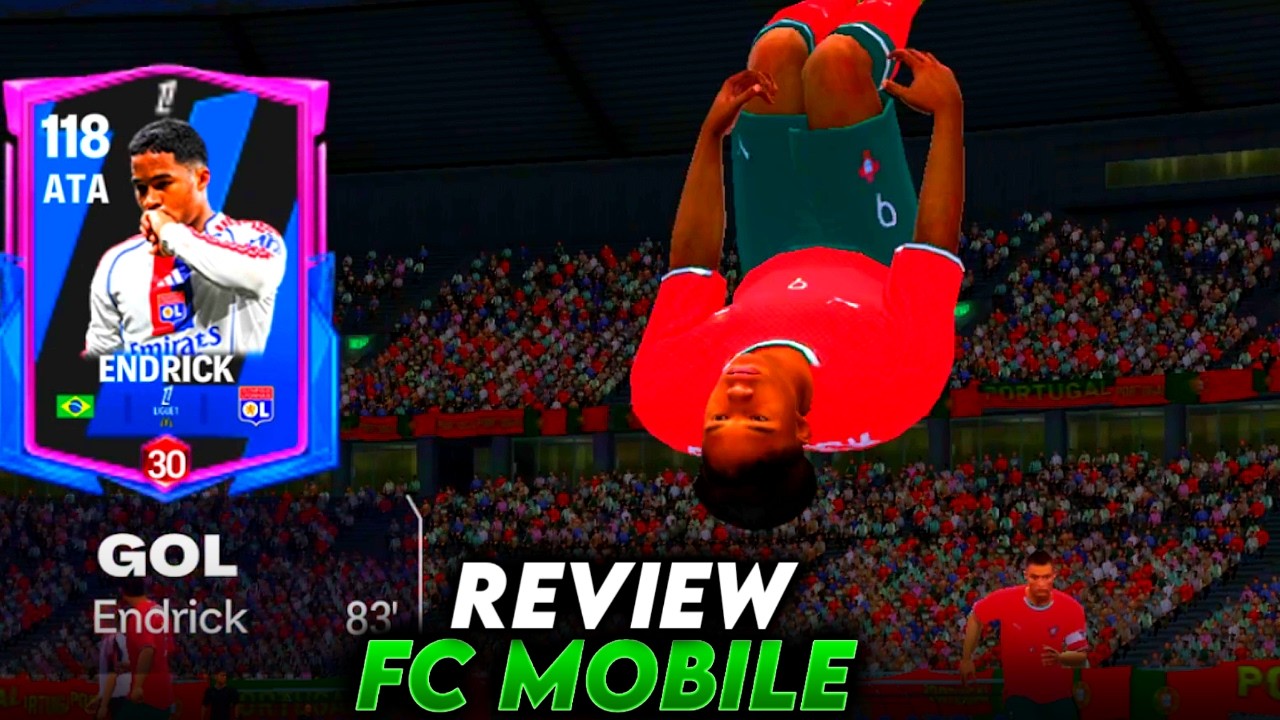 Esse atacante Grátis Vale apena? Review Endrick POTM Fc Mobile 26!
