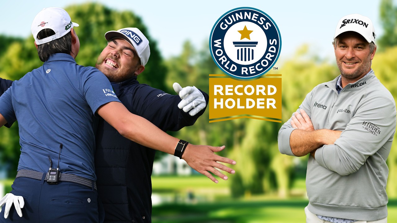 Most Par 3s Completed in THREE MINUTES | GUINNESS WORLD RECORD 2025