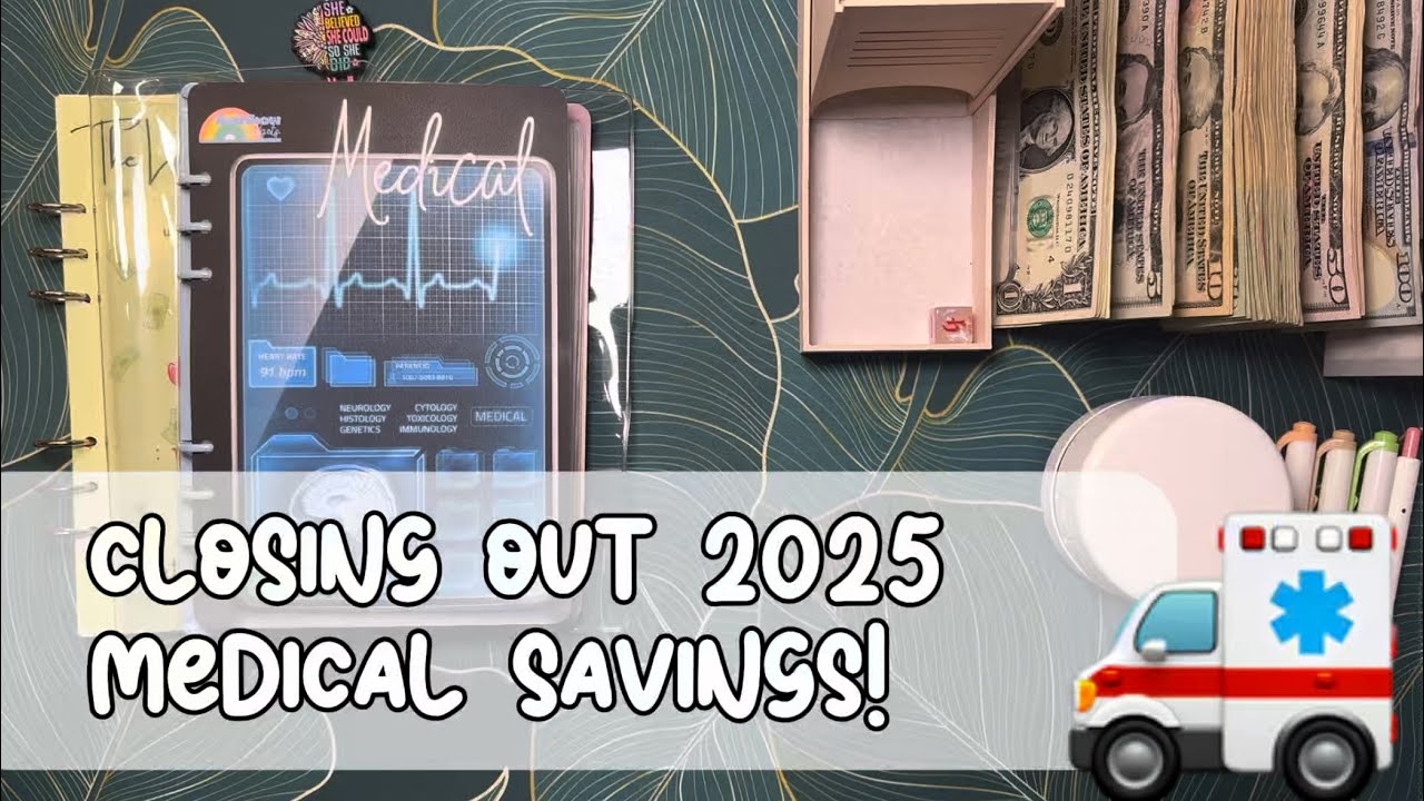 🚑 Цели по накоплениям на 2025 год 🚑 Накопили 1460 долларов, чтобы заполнить нашу папку с планами ...