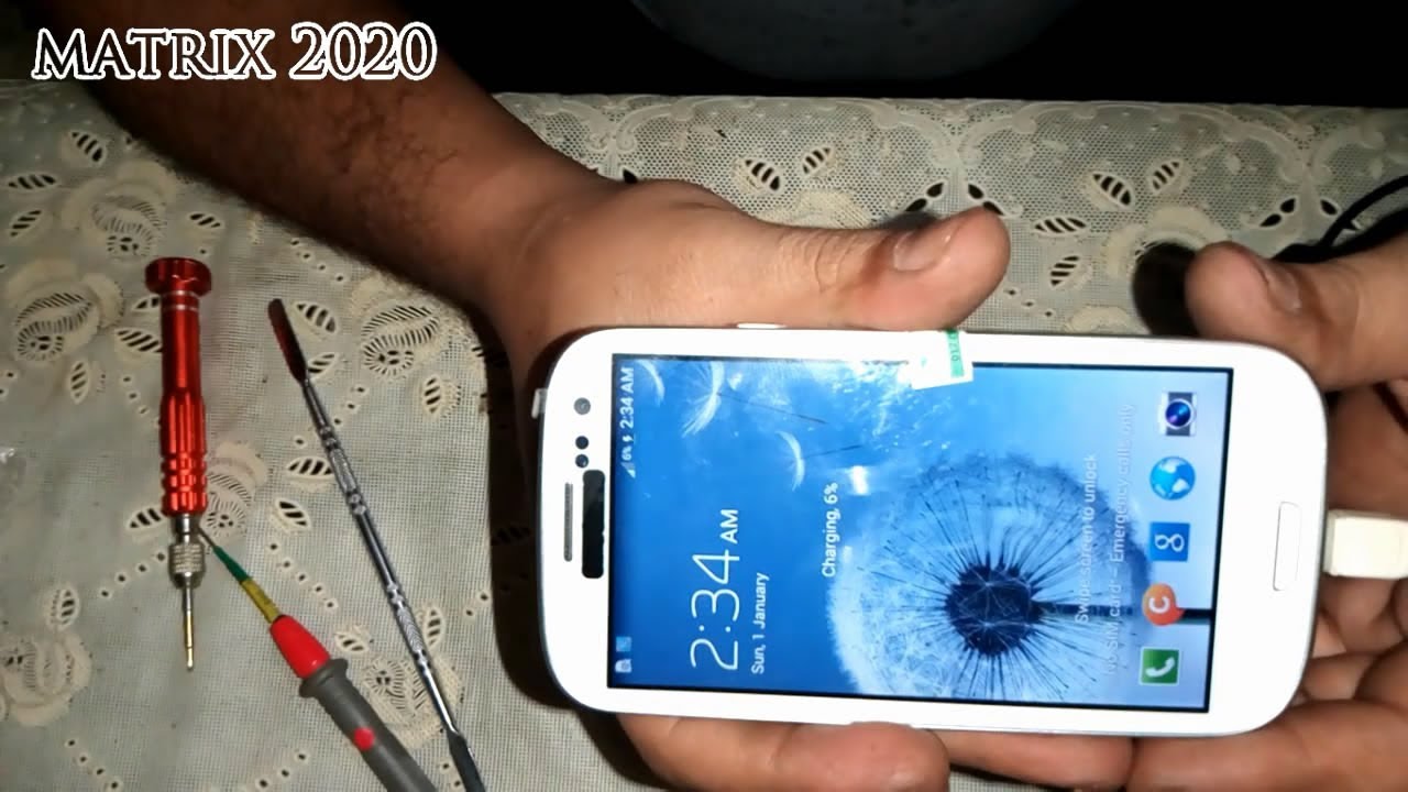 طريقة تغير شاشه و تاطش لموبايل سامسونج s3 i9300  بنفسك