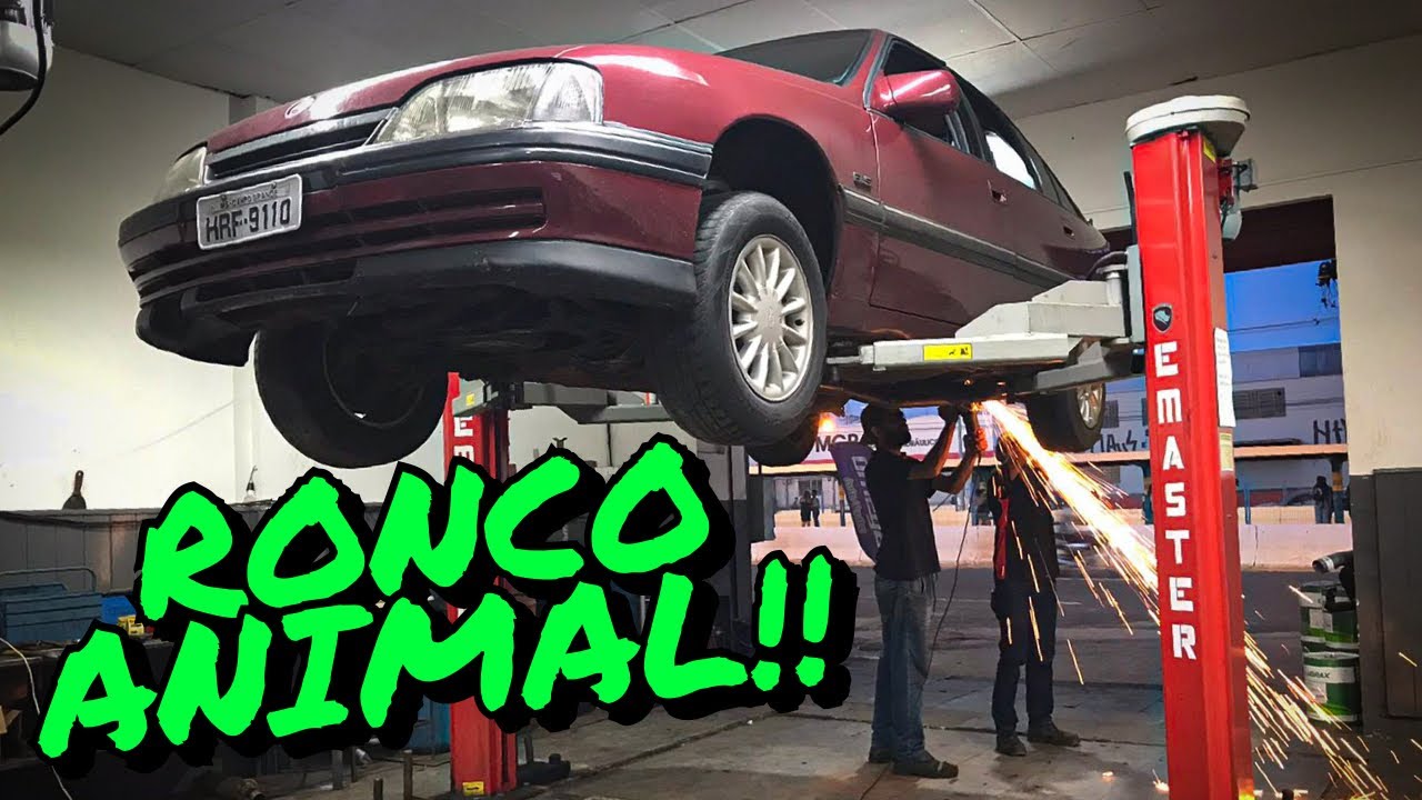COLOQUEI ESCAPAMENTO SÓ O CANO NO MEU OMEGA 4.1, O RONCO MAIS TOP QUE JÁ OUVI!! 🚘🔥💨