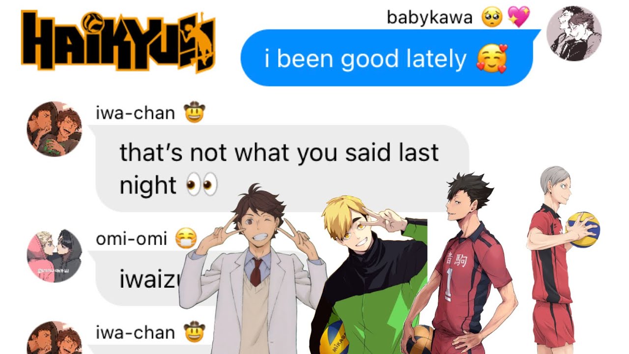 Haikyuu Lyric Prank || KuroKawaSumuLev || Love To Hate Me - BLACKPINK