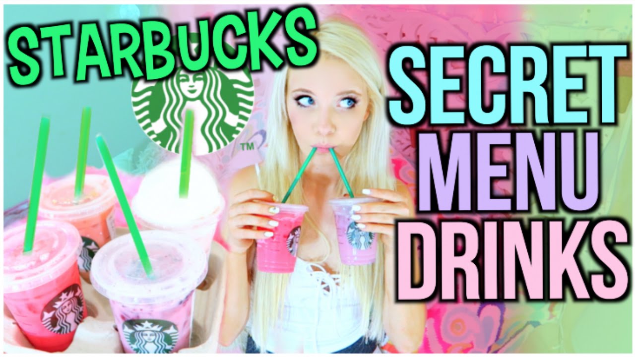 Starbucks Secret Menu TASTE TEST! Pink Drink, Purple Drink & More!