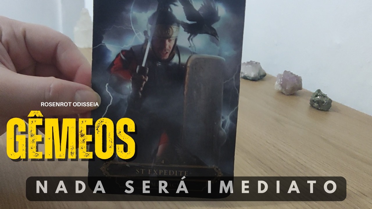 GÊMEOS ♊︎ - NADA SERÁ CONSTRUÍDO NA PRESSA. HÁ INTERVENÇÃO DE UM GUIA E UM TRABALHO EM CONJUNTO.