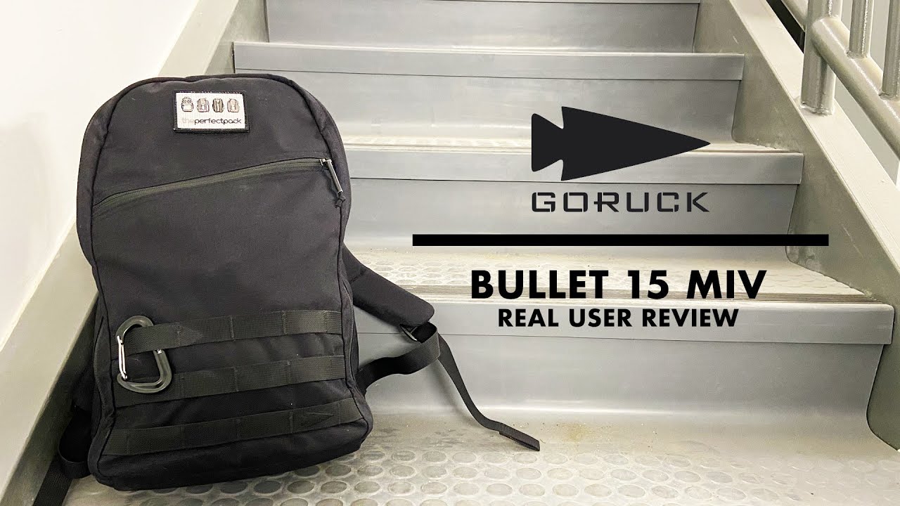GORUCK 15L Bullet | Real User Review