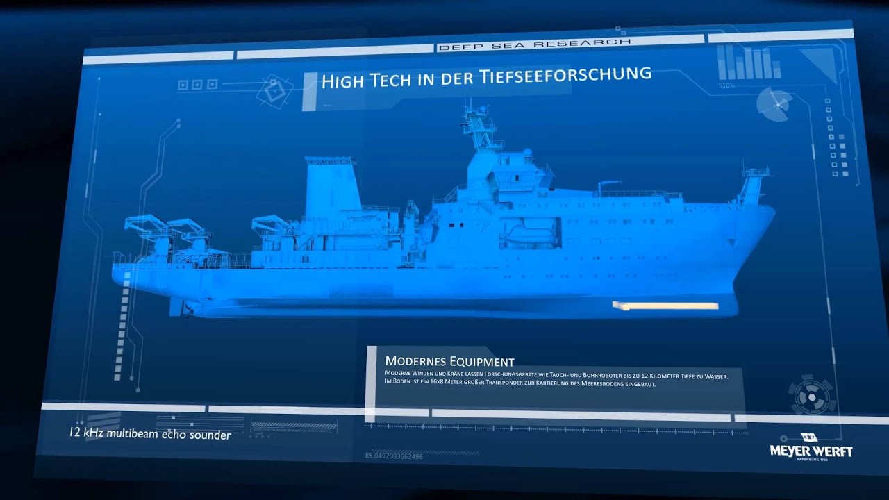 MEYER WERFT - Neues Forschungsschiff für die Wissenschaft
