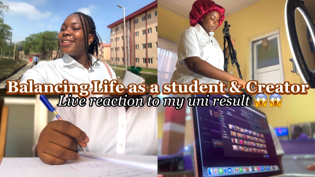 ABUAD FINALS #15: OPEN MY UNI RESULT WITH ME😳,BALANCING LIFE AS A LAW STUDENT & CONTENT CREATOR