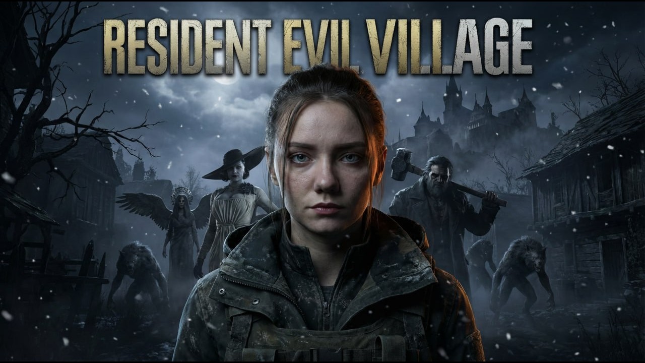 RESIDENT EVIL VILLAGE | #shorts #стримерша #residentevil #residentevil8   #residentevilvilage
