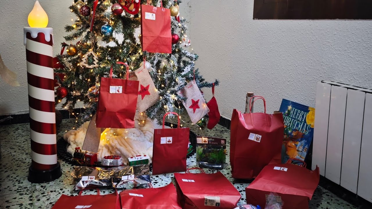 Amigo secreto en familia 🎁 #mellizos #aaron #ezequiel 