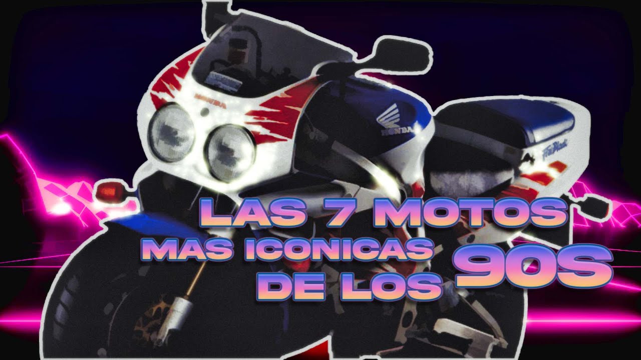 Las 7 motos más icónicas de los 90s