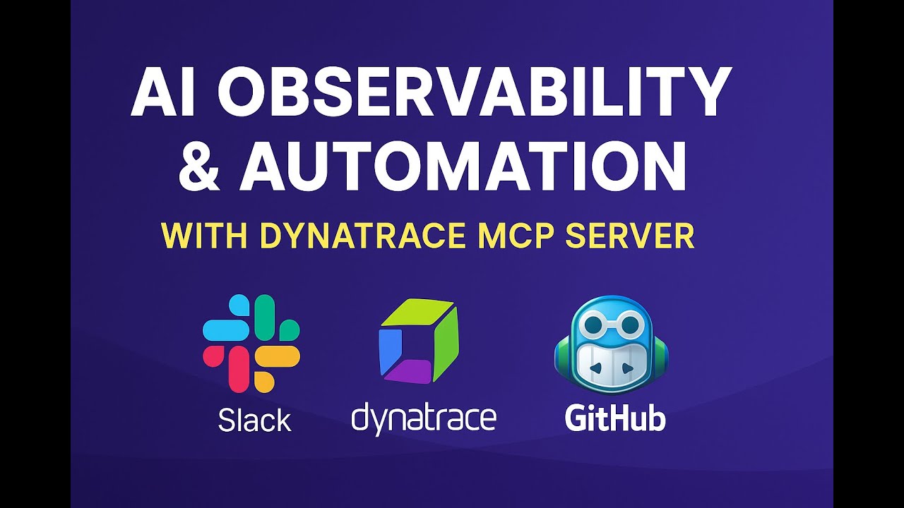 AI Observability in Action: Automating Dynatrace Ops with MCP Server + OpenTelemetry