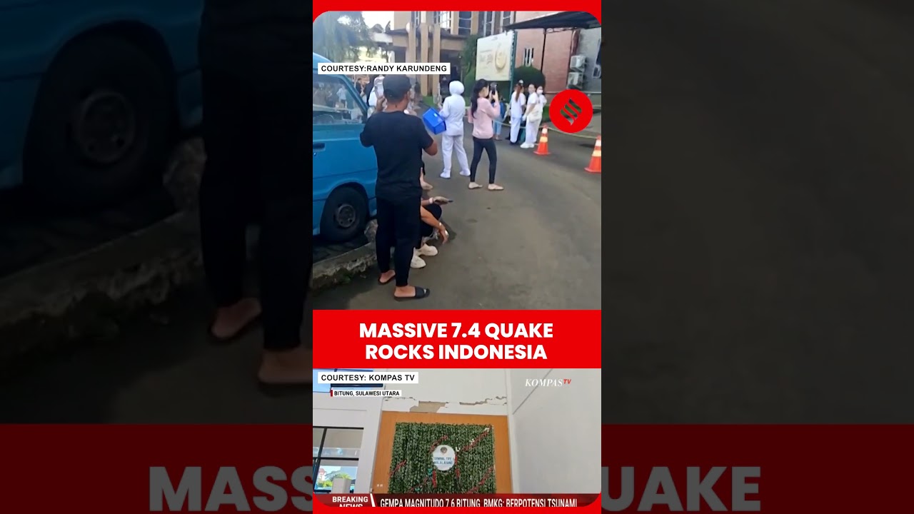Magnitude 7.4 Earthquake Hits Indonesia: Tsunami Alert Issued!