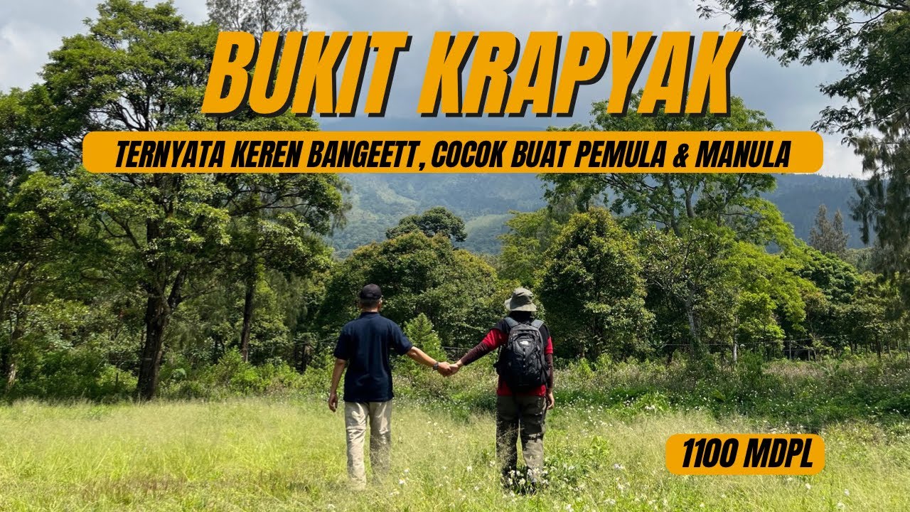 Camping ground Bukit Krapak | Treking setengah jam sampai | Kereeeen bangetttt