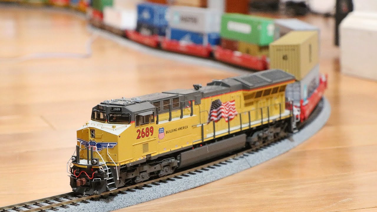 Распаковка интермодального поезда Atearn HO Scale
