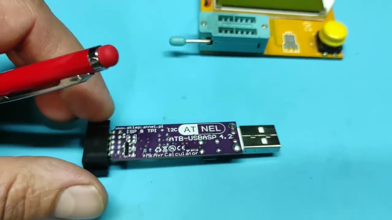 Programowanie testera LCR-T4