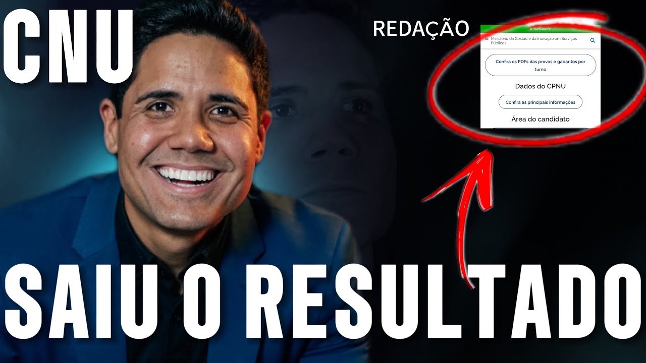 Concurso CNU: saiu o resultado da redação discursiva aos 32mil candidatos, banca CESGRANRIO