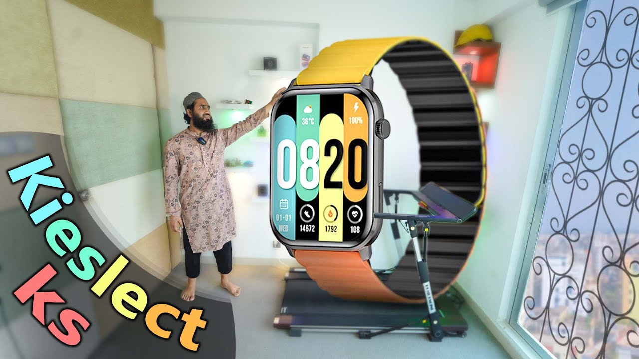 Kieslect KS Bluetooth Calling Smartwatch 2023 | Review Plaza