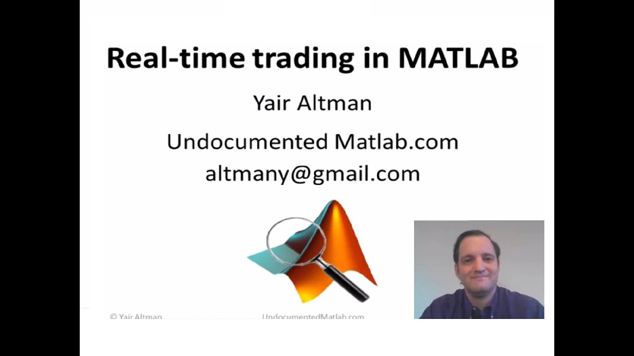 Realtime trading with MATLAB