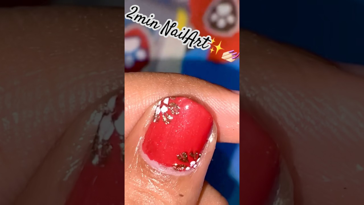 Easy 2 min NailArt Design✨💅🏻🫶🏻 