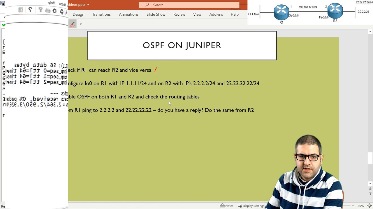 Configure OSPF Routing Protocol on Juniper Junos