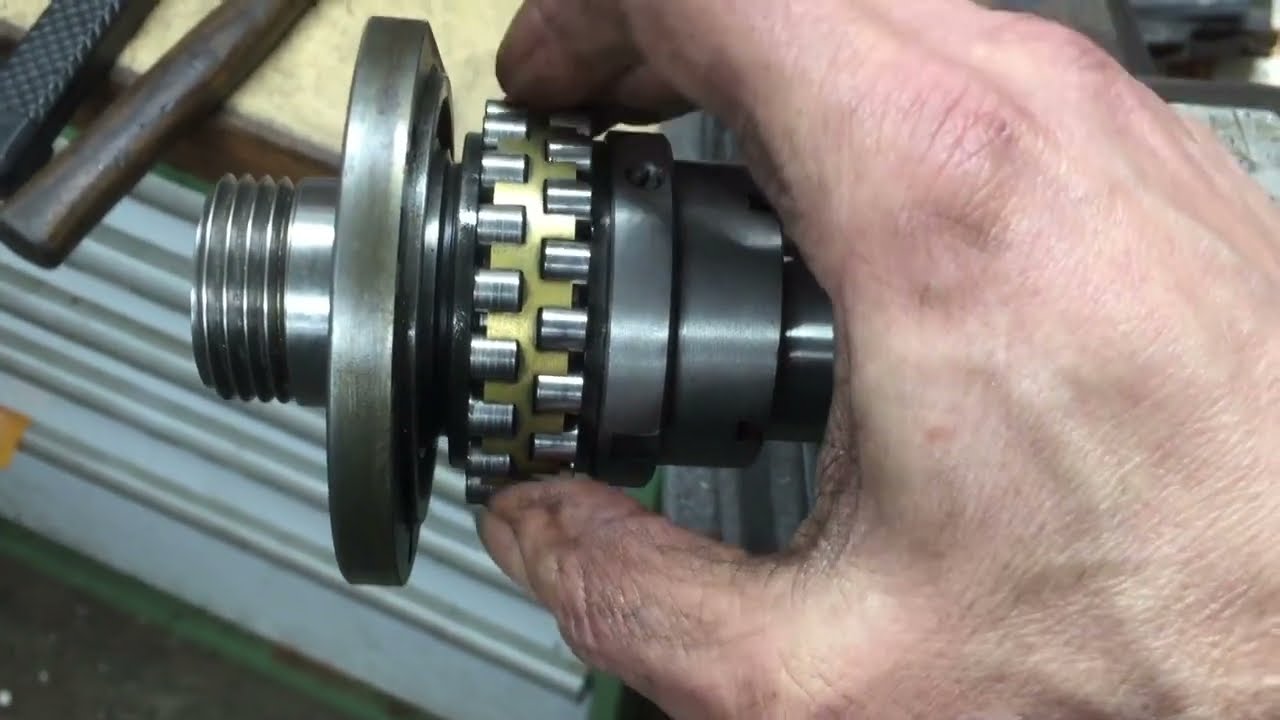 Schaublin lathe spindle bearings: Part 1 - removal