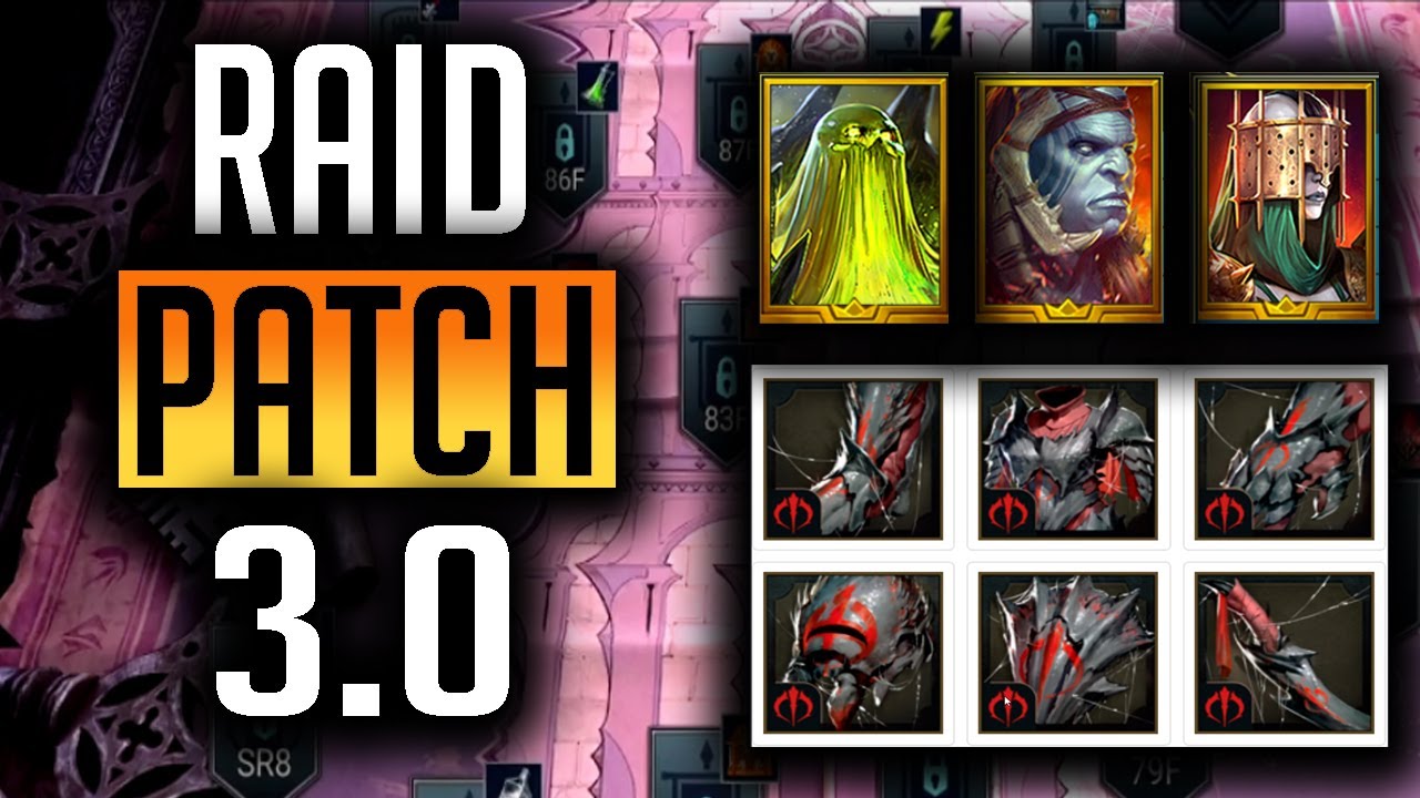 RAID | Patch 3.0 Official release Information!