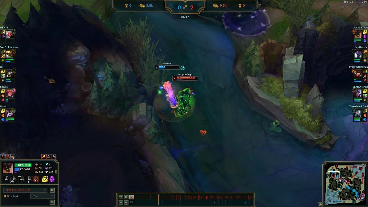 malphite funnel abuser vs zoe top grandmaster
