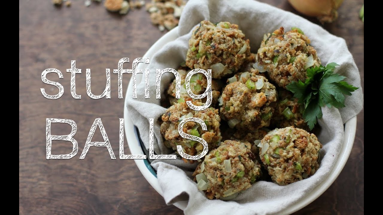 Stuffing Balls |  Inquiring Chef