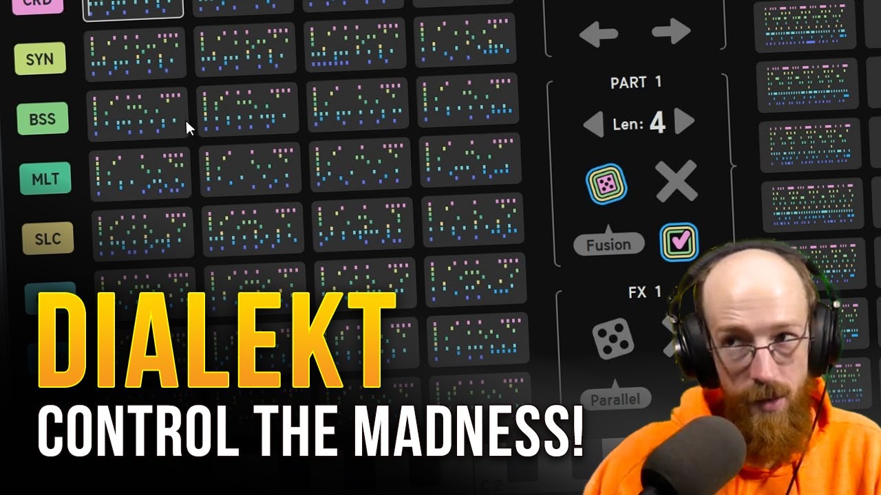 Controlling the chaos of Sugar Bytes Dialekt