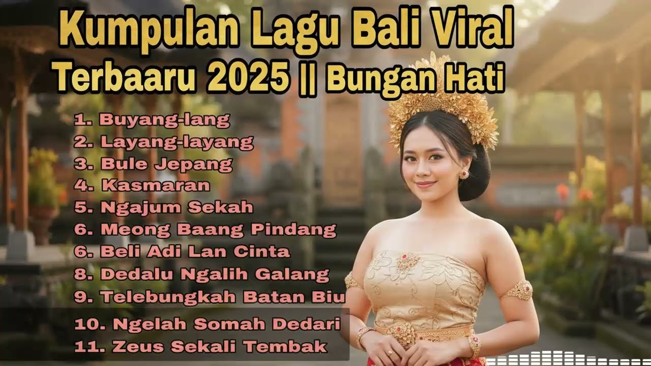 Daftar Lagu Pop Bali Bagus Wirata Terbaru 2024 Full Album Terbaik Enak Didengar.